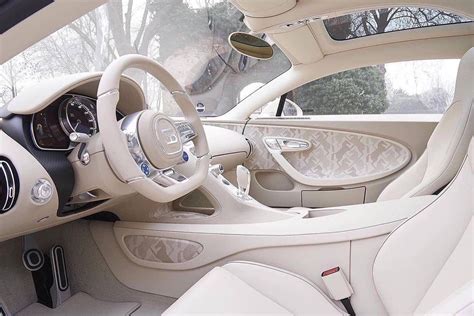 Hermes Bugatti chiron interior